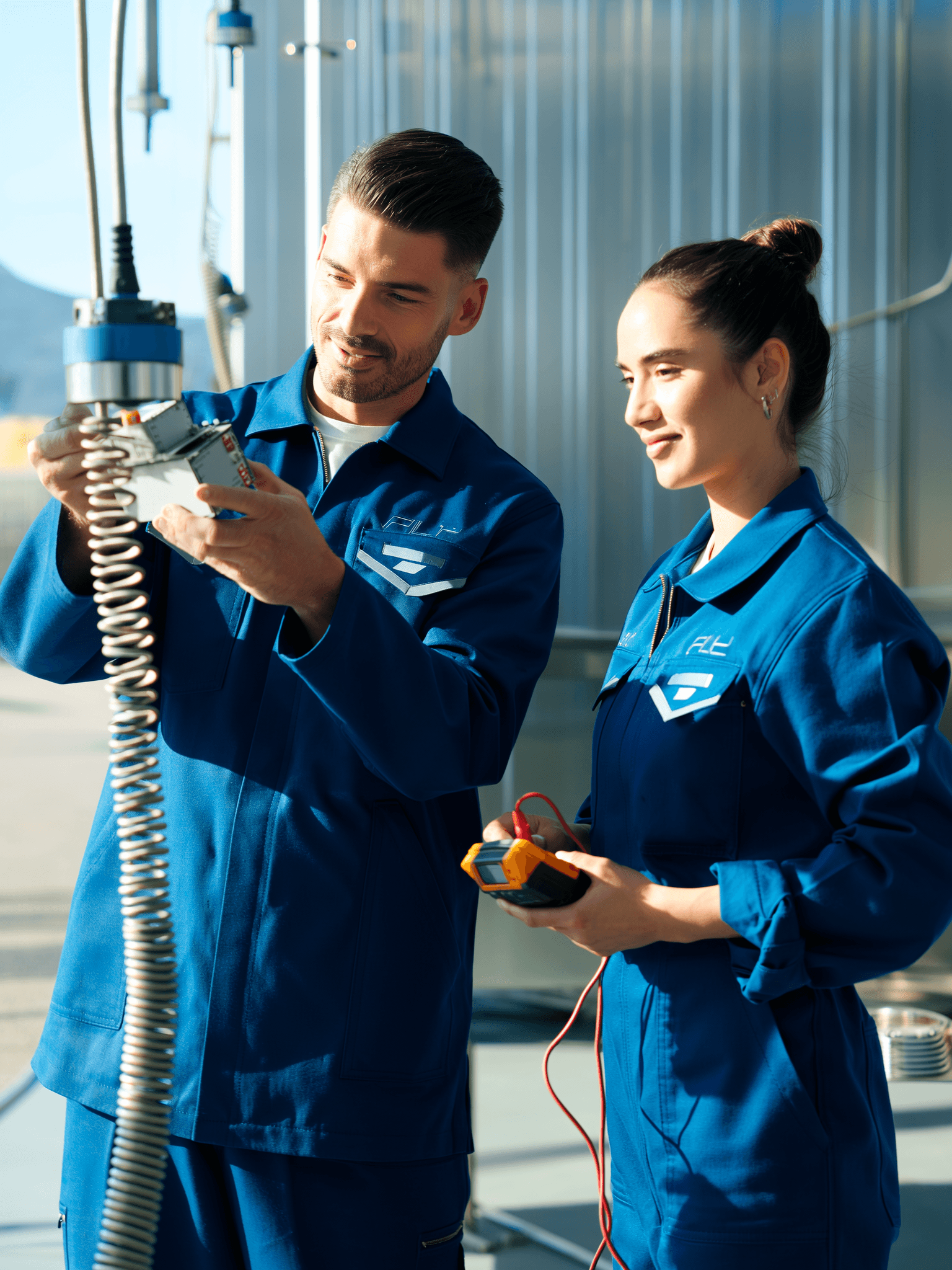 Professional electrician